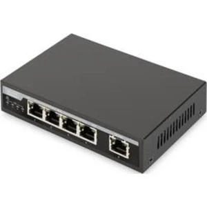 Síťový switch Digitus, DN-95320, 4 porty, 100 MBit/s, funkce PoE