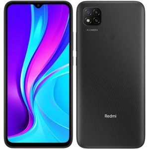 Mobilný telefón Xiaomi Redmi 9C NFC 64 GB (29800) čierny/sivý smartfón • 6,53" uhlopriečka • IPS displej • 1600 × 720 px • obnovovacia frekvencia 60 H