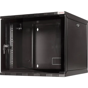 LogiLink 19" WALLMOUNT SOHO BOX  12U 540*550, BLACK, FLATPACK 19" nástenná rozvodná skriňa (š x v x h) 540 x 589 x 550 m