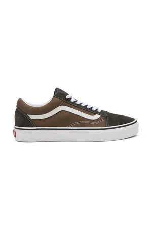 Tenisky Vans Old Skool pánské, hnědá barva, VN0005UFBF01