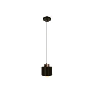 Czarna metalowa lampa wisząca ø 12 cm Olena – Candellux Lighting