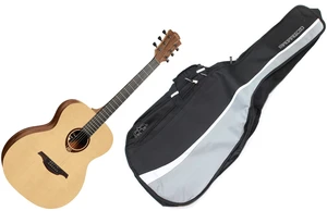 LAG T70A set Natural Satin Jumbo Akustikgitarre