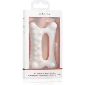 Zoë Ayla Multi-Use Body & Face Gua Sha masážní pomůcka na obličej a tělo 1 ks