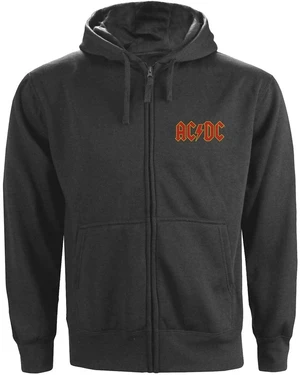 AC/DC Hoodie Logo Charcoal S