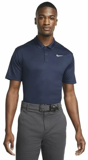 Nike Dri-Fit Victory Mens Golf Polo Obsidian/White M Polo-Shirt