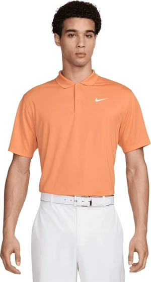 Nike Dri-Fit Victory Solid Mens Orange Trance/White XL Camiseta polo