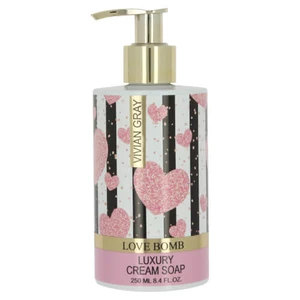 Vivian Gray Krémové tekuté mýdlo Love Bomb (Luxury Cream Soap) 250 ml