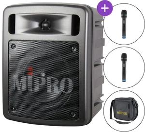 MiPro MA-303DB Vocal Dual Set System PA zasilany bateryjnie