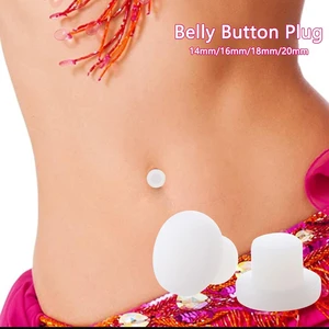 Easy to Use Easy to Clean Silicone Tummy Tuck Belly Button Plug for Post Liposuction Belly Button Shaper