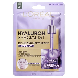 L´ORÉAL Paris Hyaluron Specialist Textilná maska ​​30 ml