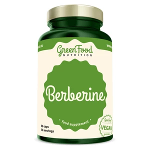 GREENFOOD NUTRITION Berberine 60 kapslí