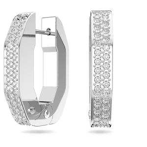 Swarovski Půvabné kruhové náušnice Dextera 561830 S (1,9 x 1,5 cm)