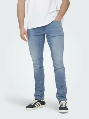 ONLY & SONS Loom Jeans Modrá