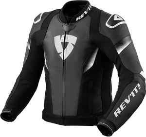 Rev'it! Jacket Control Black/White 48 Bőrdzseki