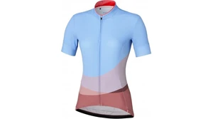 Women's cycling jersey Shimano Sumire Jersey Blue/Orange