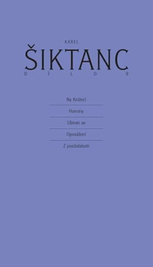 Dílo 9 - Karel Šiktanc