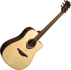 LAG Tramontane HyVibe 20 Gloss Guitare Dreadnought acoustique-électrique