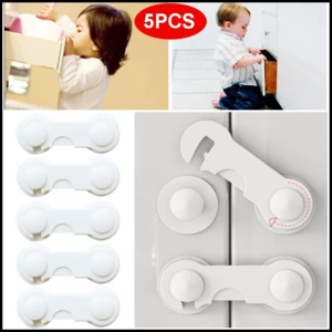 5Pcs/lot Child Safety Refrigerator Cabinet Lock Toddler Protecter Window Closet Wardrobe Safety Lock Baby Care Products