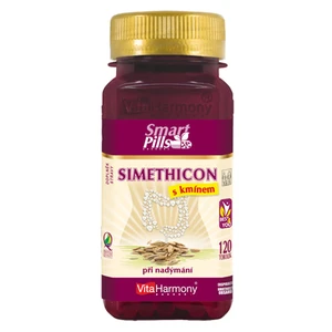 VITAHARMONY Simethicon s kmínem SmartPills 120 tobolek