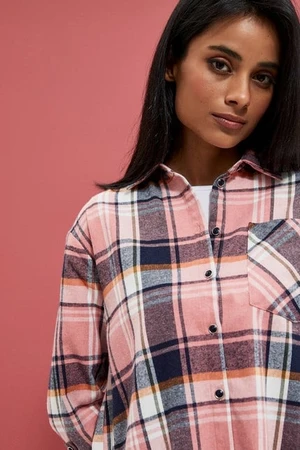 Camicia da donna Moodo Plaid