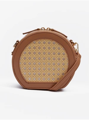 Hnedá dámska crossbody kabelka ORSAY