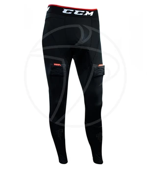 Compression pants with jockstrap CCM Junior, S