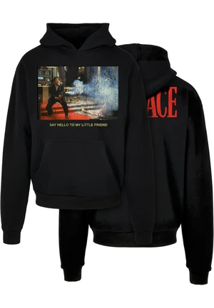 Scarface Little Friend Ultraheavy Oversize Hoodie černá