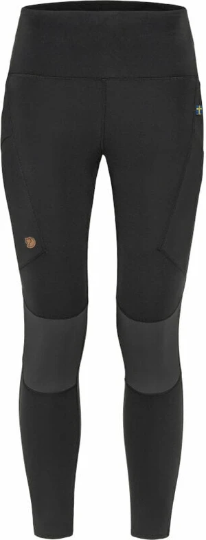 Fjällräven Abisko Trekking Tights Pro W Black/Iron Grey S Pantaloni outdoor