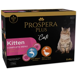 Kapsičky Prospera Plus Cat Kitten Multipack 12x85g