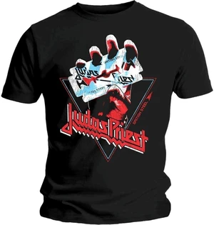 Judas Priest T-shirt British Steel Hand Triangle Unisex Black S