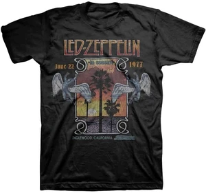 Led Zeppelin Koszulka Inglewood Unisex Black L