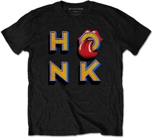 The Rolling Stones Tričko Honk Letters Unisex Black L