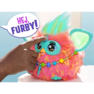 Furby plyšový interaktivní korálový CZ