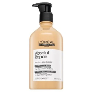 L´Oréal Professionnel Série Expert Absolut Repair Gold Quinoa + Protein Conditioner kondicionér pro velmi poškozené vlasy 500 ml