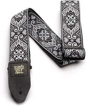 Ernie Ball Jacquard Strap EB Curea de chitară Tribal Silver