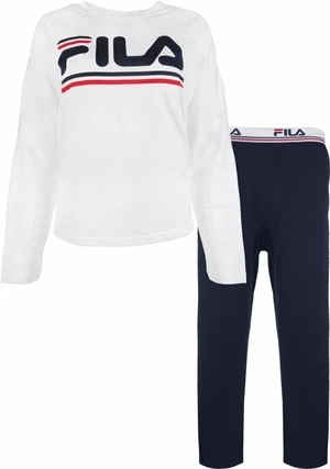 Fila FPW4105 Woman Pyjamas White/Blue XS Bielizna do fitnessa