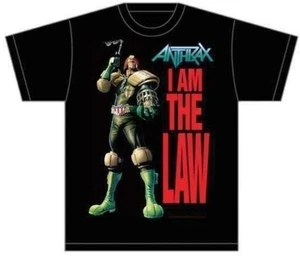 Anthrax T-shirt I am the Law Unisex Black 2XL