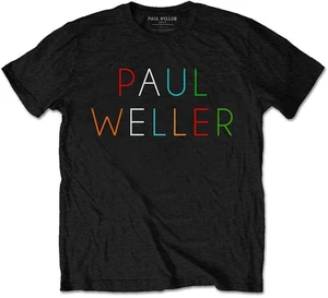 Paul Weller T-shirt Multicolour Logo Unisex Black L