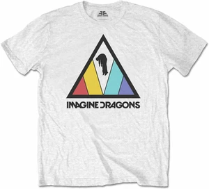 Imagine Dragons Maglietta Triangle Logo Kids White 5 - 6 anni