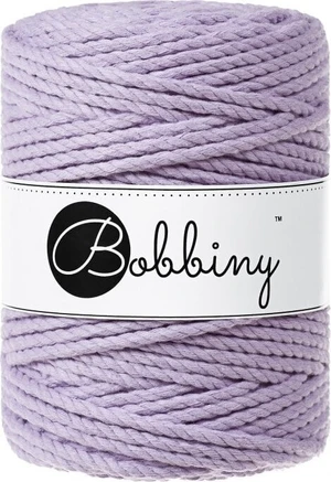 Bobbiny 3PLY Macrame Rope 5 mm 100 m Lavender Cordon