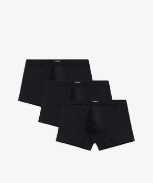 Men's Atlantic Boxer Shorts 3Pack - Black