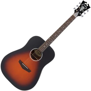 D'Angelico Premier Lexington LS Satin Vintage Sunburst Dreadnought Elektro-Akustikgitarren