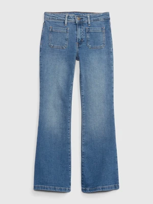 GAP Otroške Jeans flare high rise - Holky