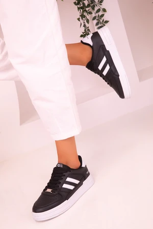 Soho Black and White Unisex Sneaker 17105