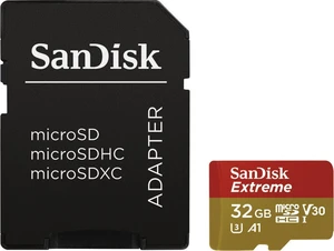 SanDisk Extreme 32 GB SDSQXAF-032G-GN6AA Micro SDHC 32 GB Memóriakártya