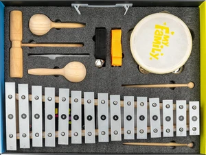 Noicetone P022-1 Percussion Set 51,5x34,5x10cm Percussion-Set