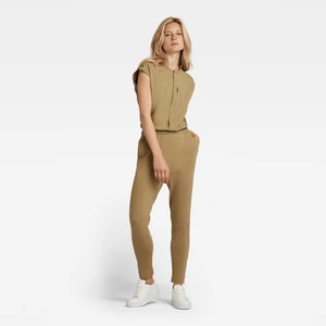 G-STAR Jumpsuit - Snap button jumpsuit withs green