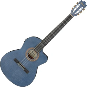 Ibanez GA5FMTCE-OB Berry Blue Elektro-klasszikus gitár