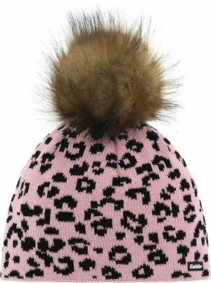 Eisbär Leora Lux Beanie Pink Clay/Black/Beige UNI Gorros de esquí