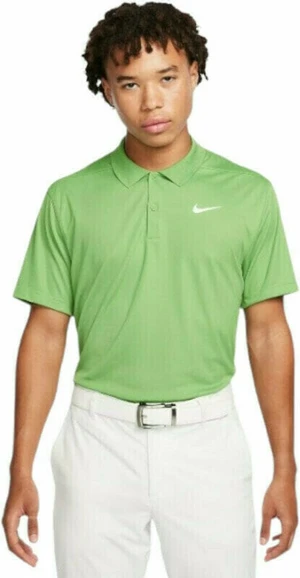 Nike Dri-Fit Victory Mens Golf Chlorophyll/White M Tricou polo